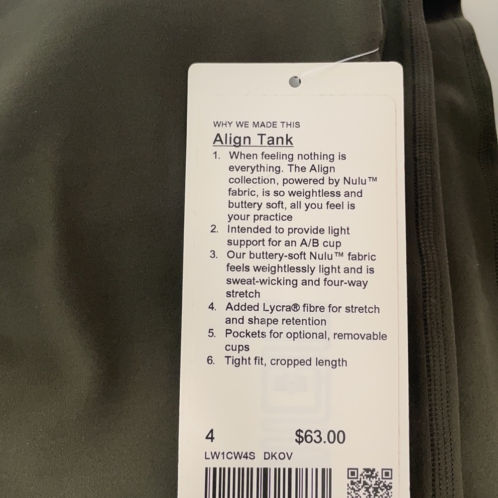 BUNDLE NWT Lululemon Dark Olive Collection - Picture 9 of 17